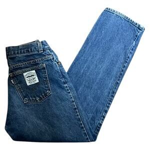 Vtg. Levis White Label High Rise Straight Leg Jeans. 28x29